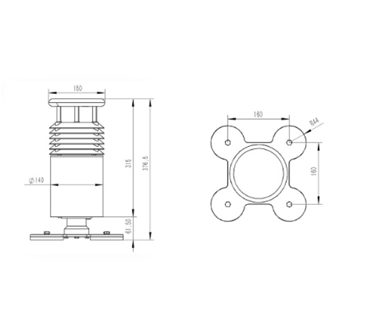 二要素車載氣象站 二要素車載氣象站