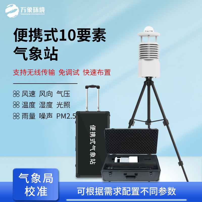 ??氣象萬變，一“站”掌控：便攜式移動(dòng)氣象站介紹