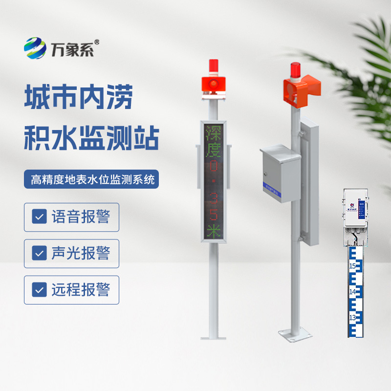 ??地埋式水位監測設備，讓城市內澇不再來敲門