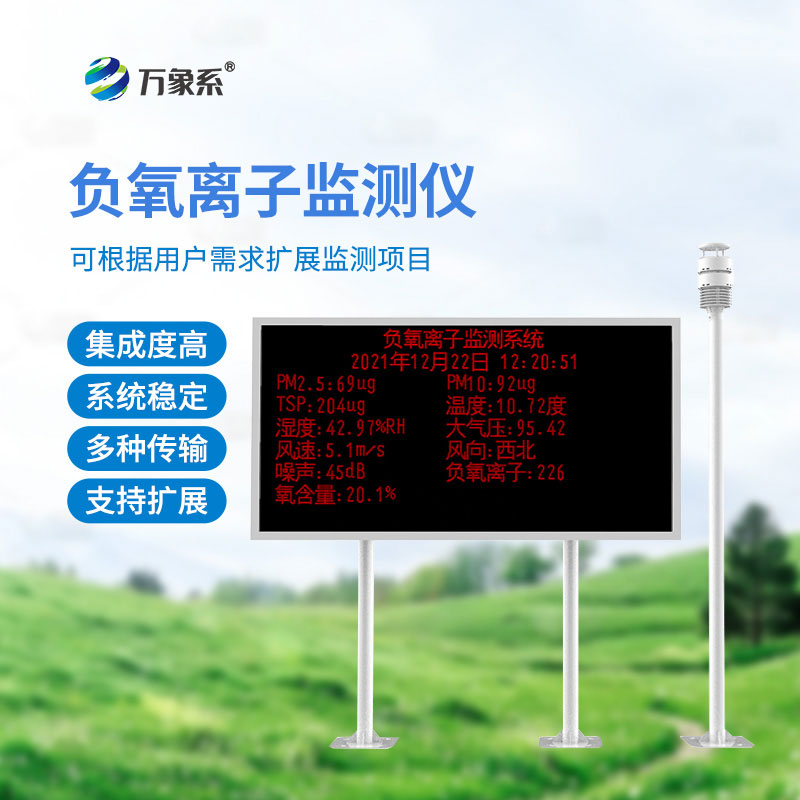 大氣負(fù)氧離子監(jiān)測(cè)系統(tǒng)